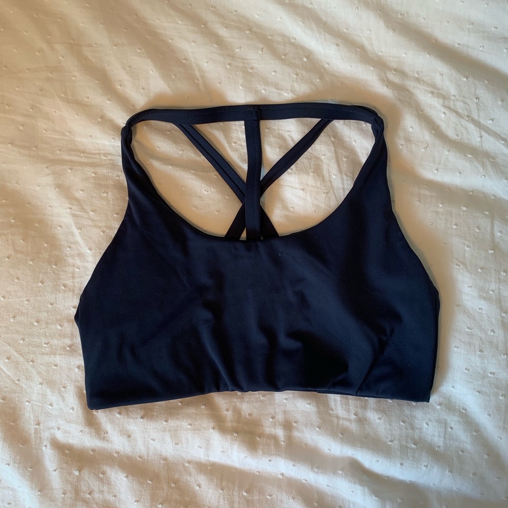 Navy Blue Montiel Trixy Sports Bra
